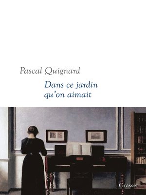 cover image of Dans ce jardin qu'on aimait
